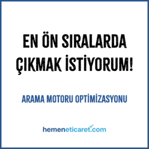 Arama Motoru Optimizasyonu (SEO)